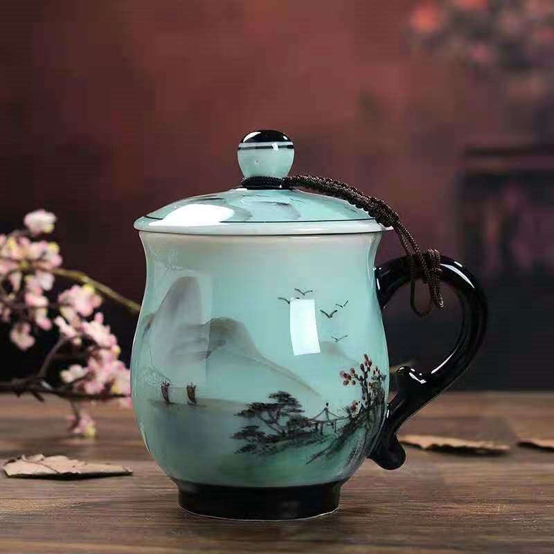 景徳鎮の陶磁器を手作りする