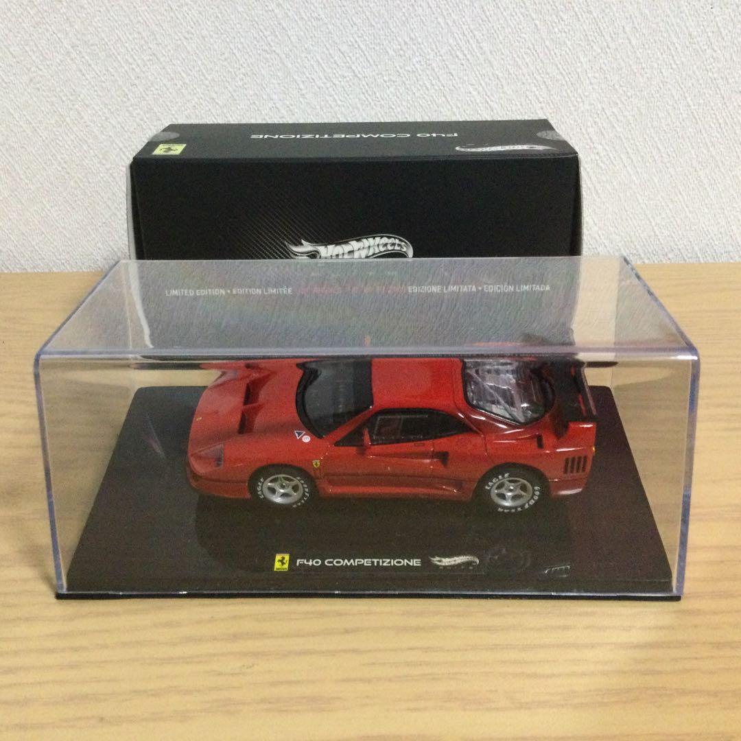 ホットウィール　エリート　限定　フェラーリF40 コンペティツオーネ　1/43