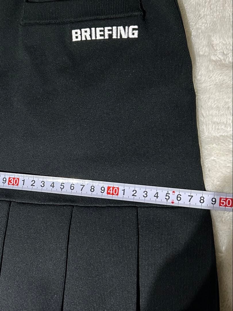 新品 ブリーフィング 2025年モデル プリーツスカート ニット ロゴ ゴルフ