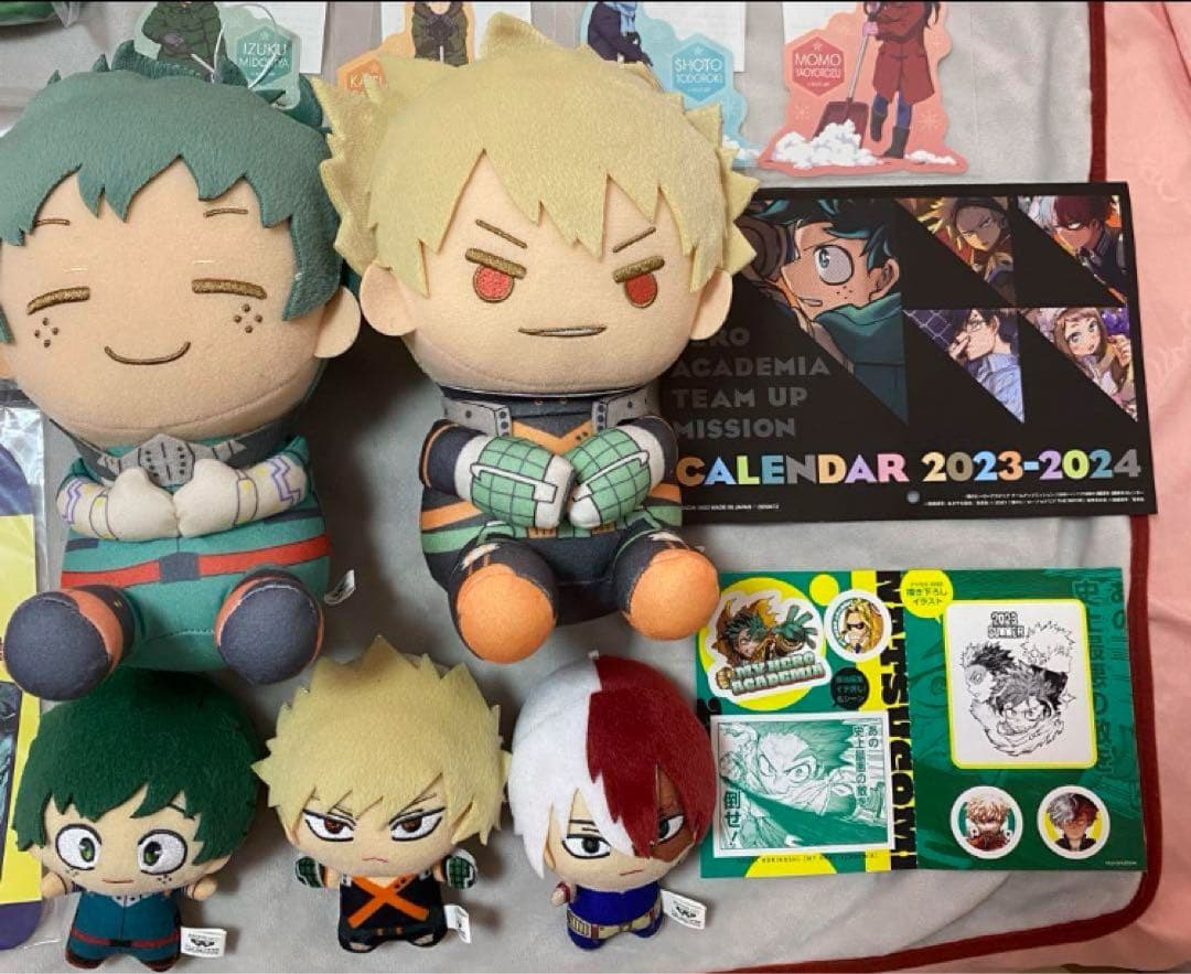 僕のヒーローアカデミア ヒロアカ 緑谷出久 爆豪勝己 最強ジャンプ付録 ちいかわ