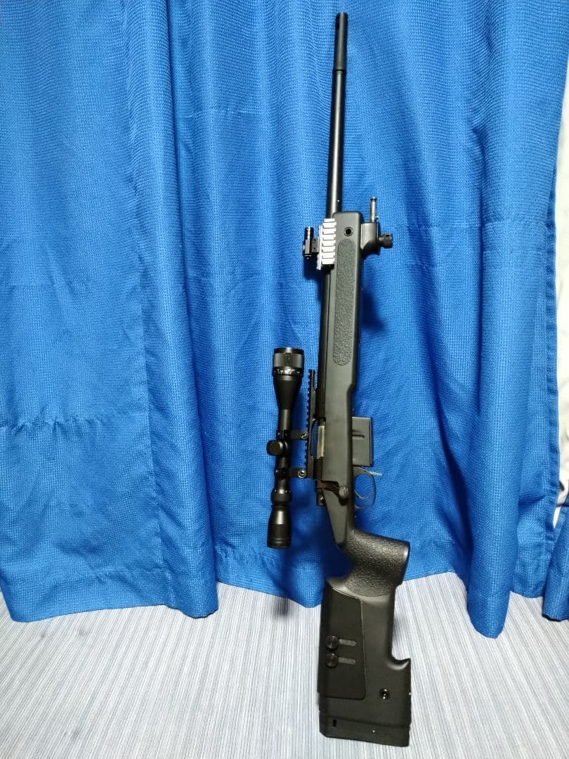 少し訳あり 東京マルイ スナイパーライフル M40A5 照射器 スコープ付き