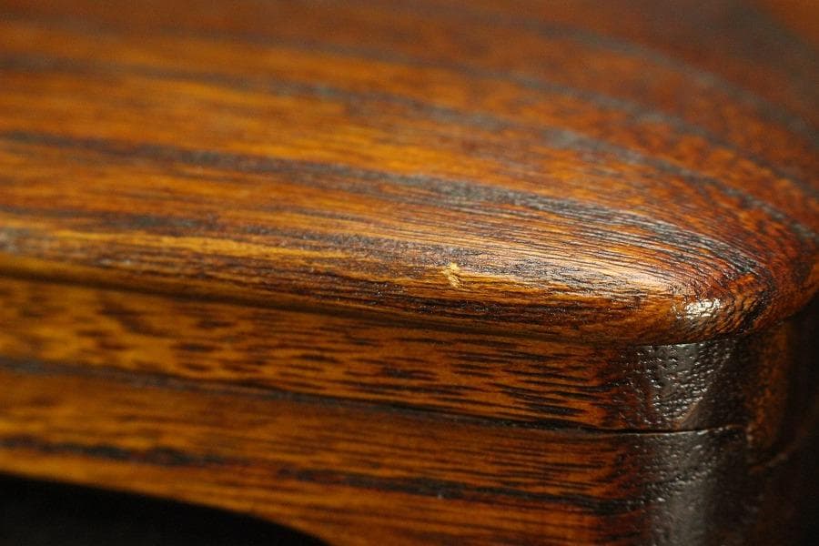 笹蒔絵 板文庫硯 共箱 未使用 文房四宝(A923)