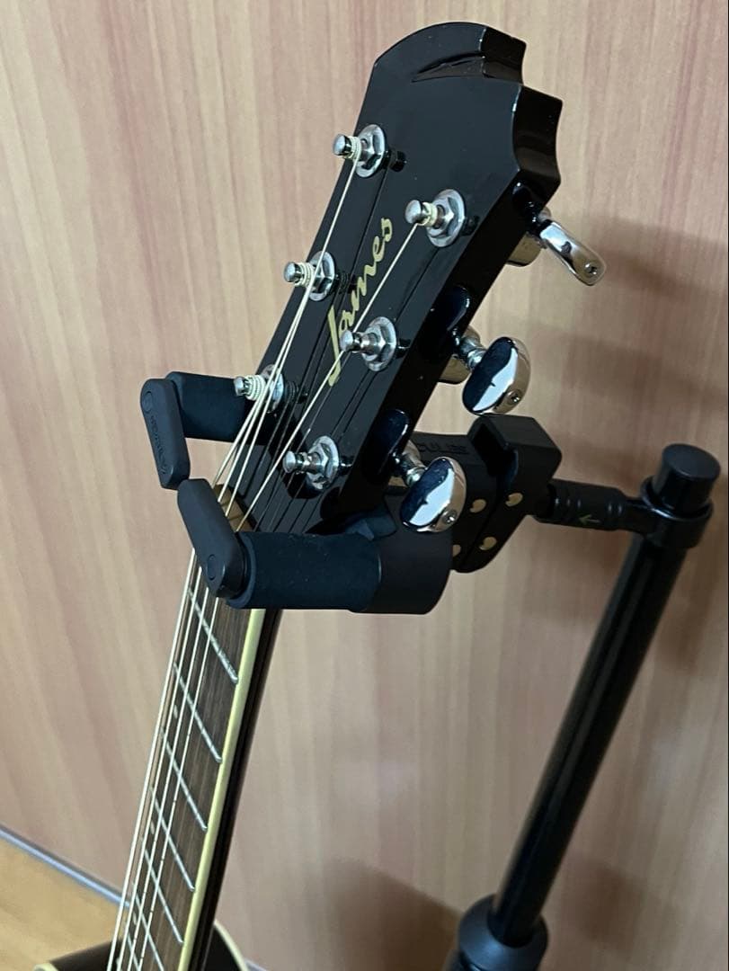 Jamesアコースティックギター ブラック