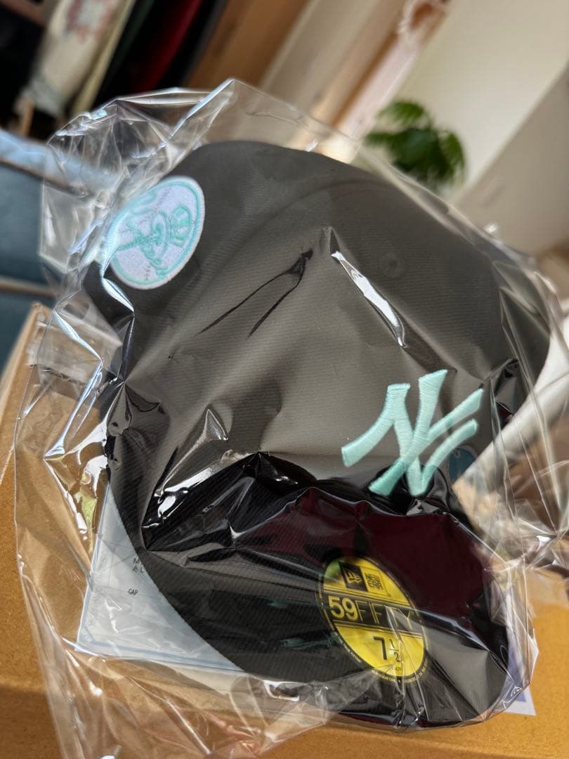 NEW ERA 59FIFTY ヤンキース　ティファニー