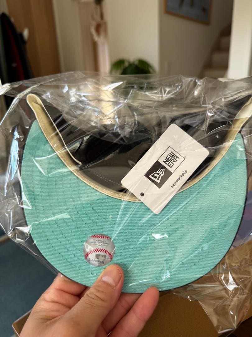 NEW ERA 59FIFTY ヤンキース　ティファニー