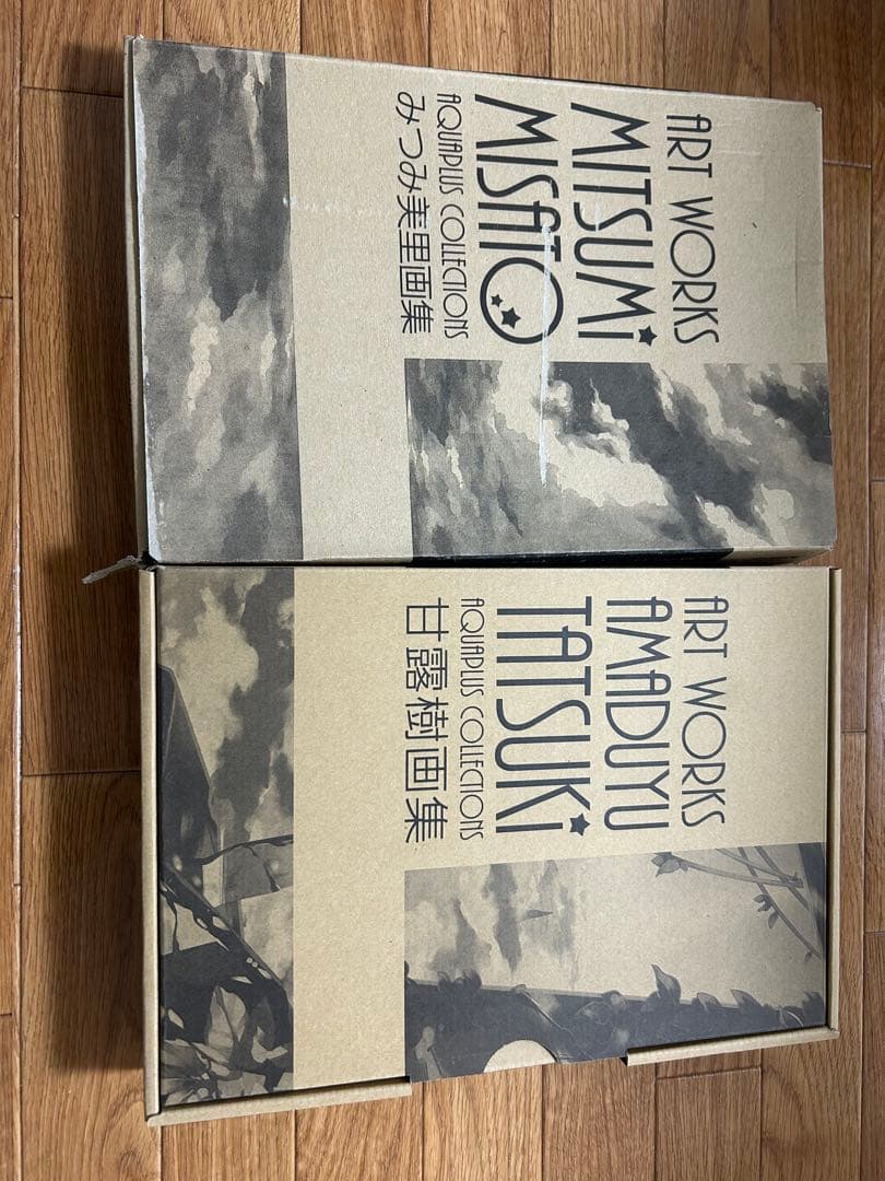 みつみ美里 甘露樹　ART WORKS 限定版 コミケ アクアプラス 画集