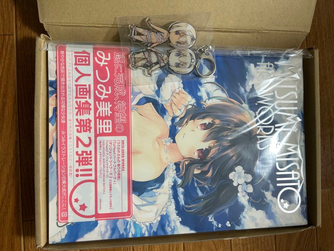 みつみ美里 甘露樹　ART WORKS 限定版 コミケ アクアプラス 画集