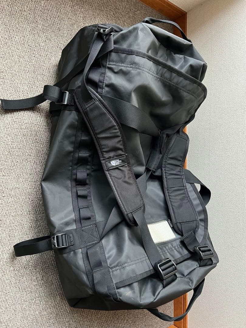 THE NORTH FACE ボストンbag 黒　duffle XL 132L