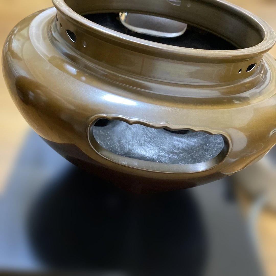 専用です鋳鉄製 茶釜 丸型