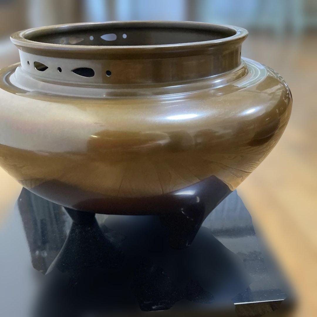 専用です鋳鉄製 茶釜 丸型