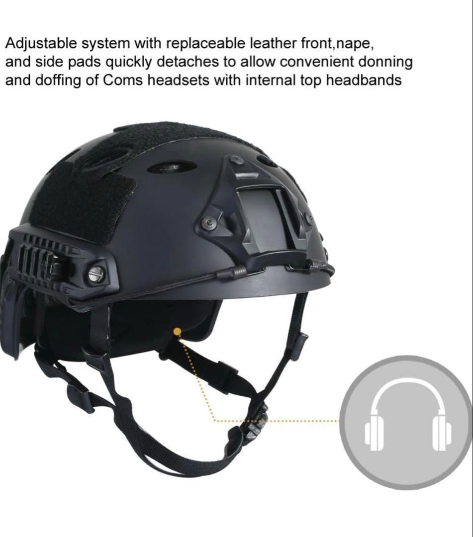 ゲリラSale!【美品】ダミークアドレンズ+ミリタリーヘルメット　セット