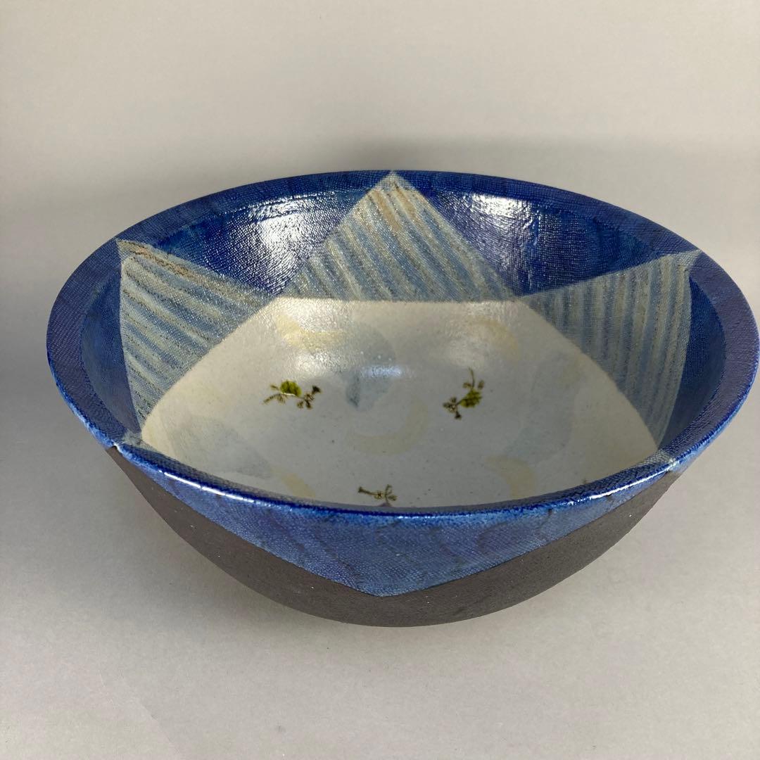 ◆ 迎泰夫「陶彩タツノオトシゴ文鉢」◆東京芸大