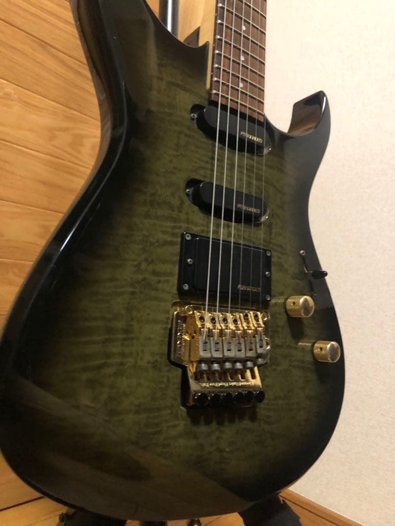 FERNANDES エレキギター グラデーションブラック