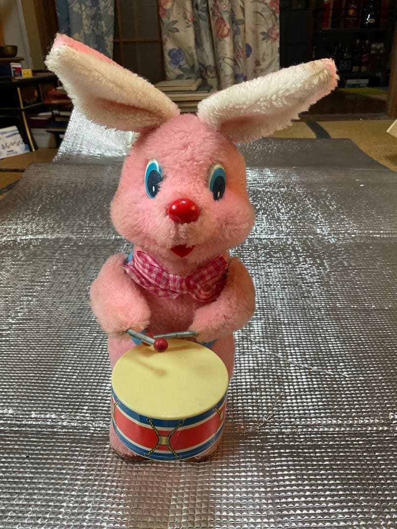 アルプスのどうぶつおもちゃ／ウサちゃんシリーズ　ドラマーウサちゃん　ピーターくん