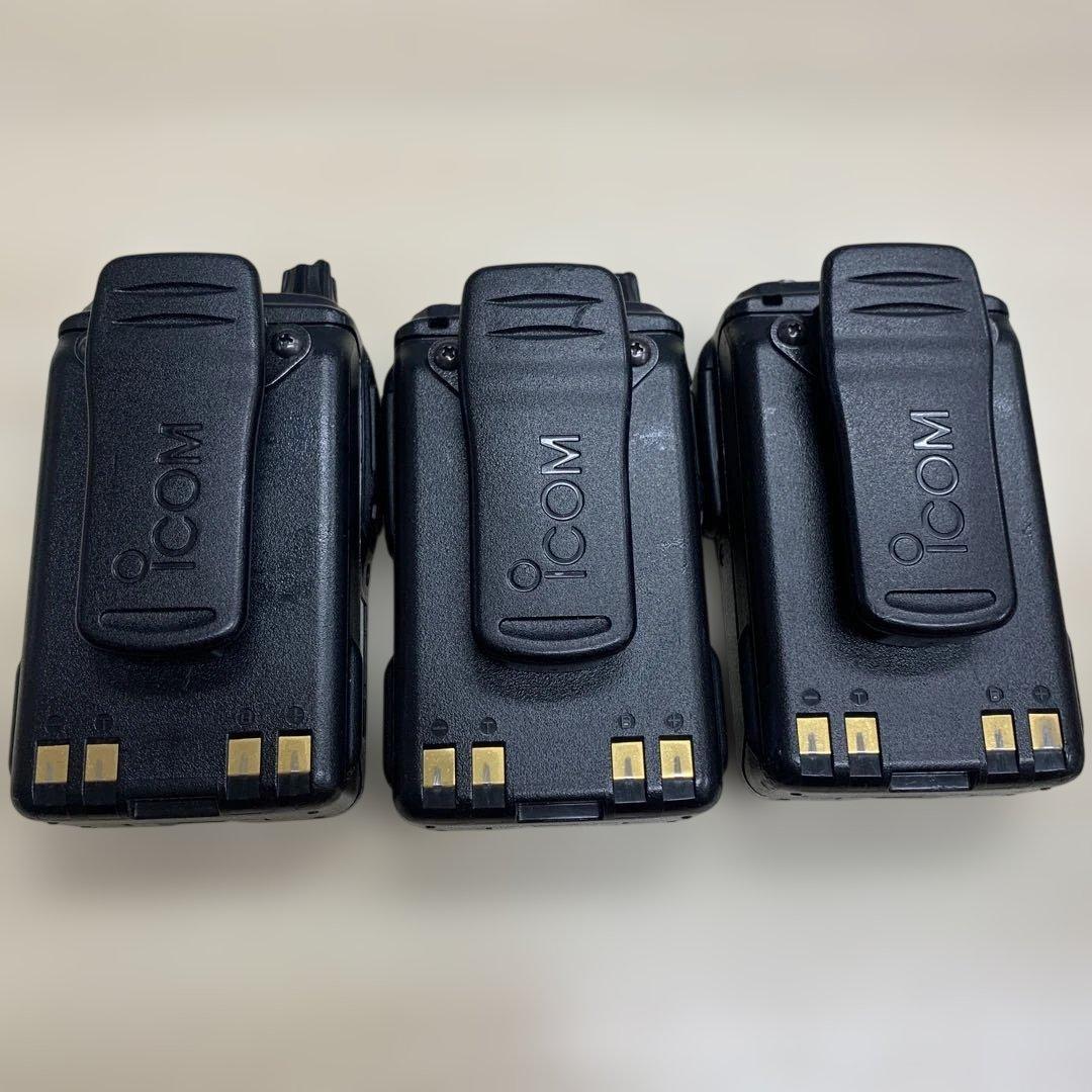 アイコム　デジタル簡易無線　登録局　D60 5W 3台セット 中古品