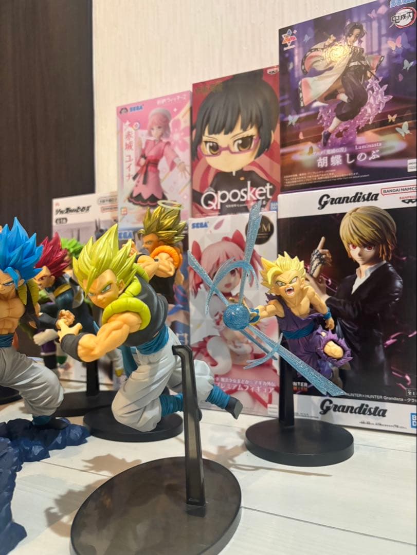 未開封新品〇 プライズ品フィギュア14点セットドラゴンボール 鬼滅などまとめ売り
