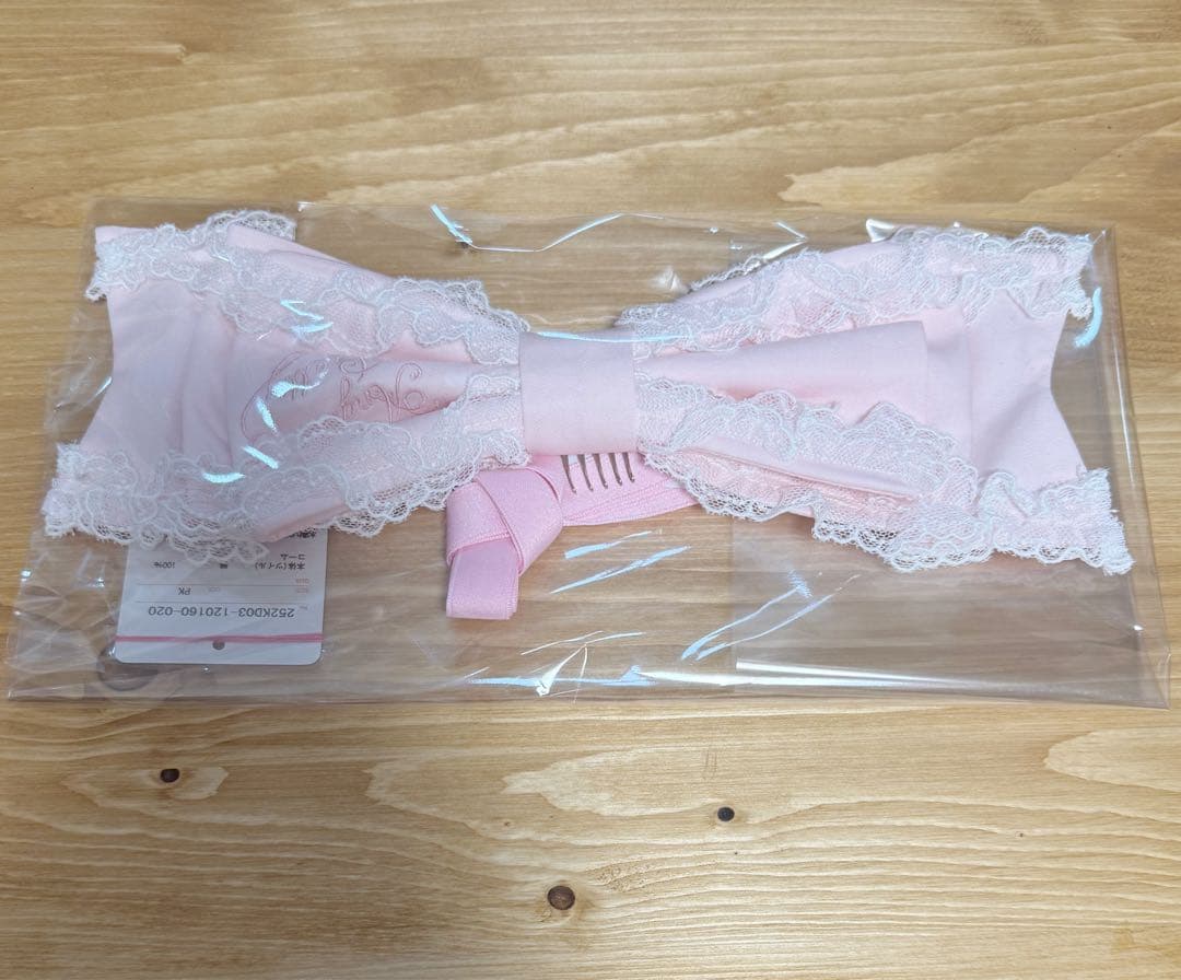 Angelic Pretty Dollyヒロインリボンヘッドドレス ピンク