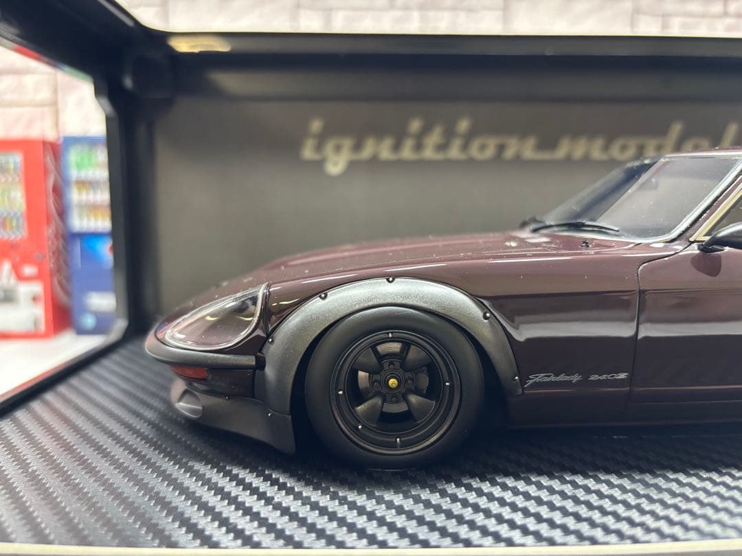 1/18ミニカー　イグニッションモデル　240Z フルワークス【新品】マルーン