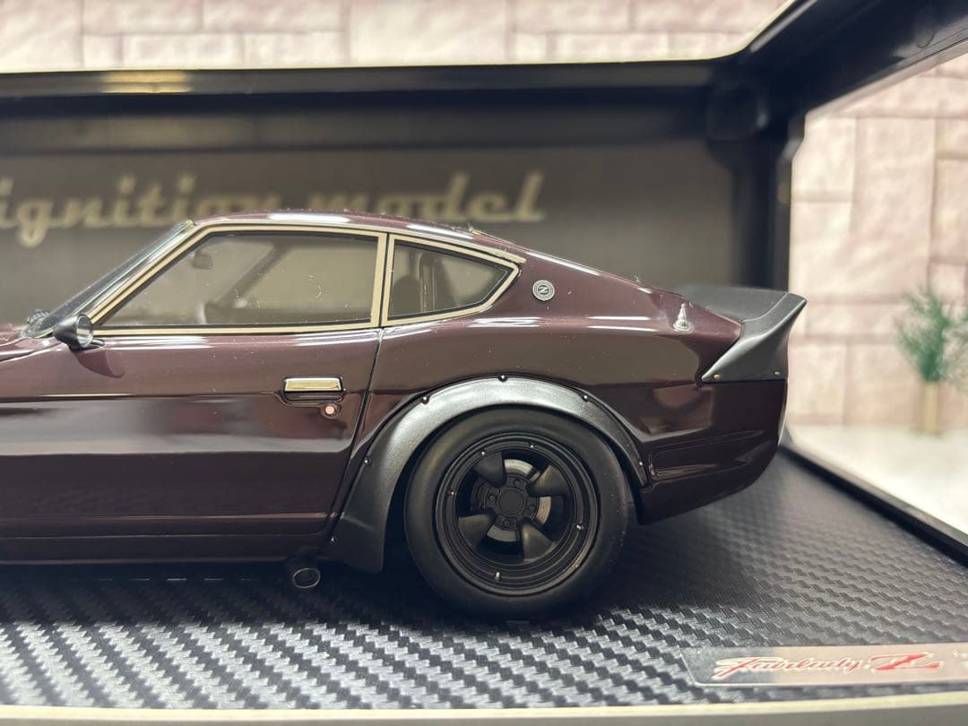 1/18ミニカー　イグニッションモデル　240Z フルワークス【新品】マルーン