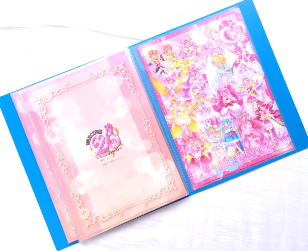 全プリキュア展 限定 オールスターズ クリアファイル 全20種 アルバム入り