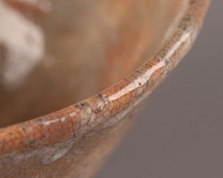 【大井戸茶碗　有楽 】古美術 朝鮮古陶磁器 李朝 青井戸 茶碗 時代物　喜左衛門