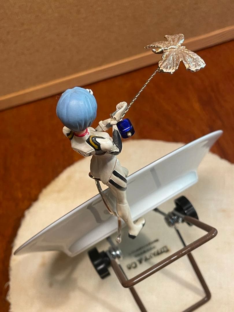 アビラント・リモージュ×綾波レイ　ヴィンテージ　アート　銀　フィギュア　工芸品