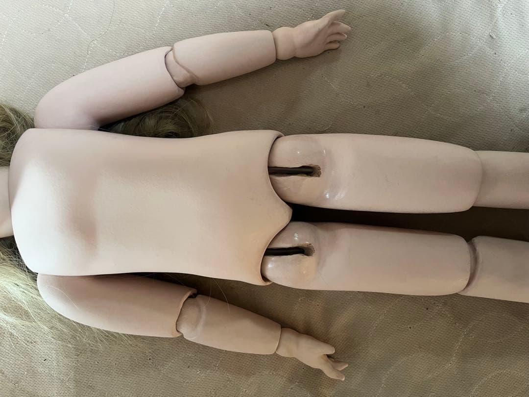 ビスクドールロングフェイスジュモーリプログレー目