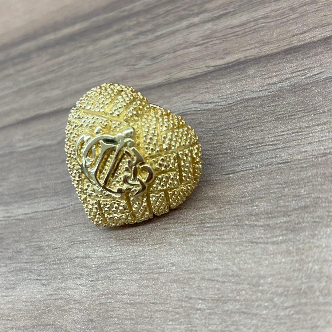 Christian Dior クリスチャンディオール ピンブローチ エンブレム