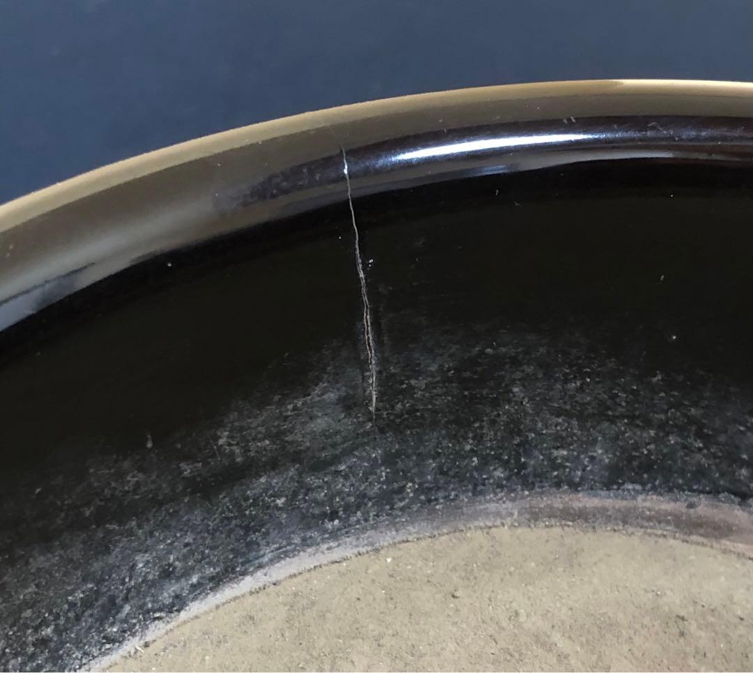 割引❗️《R》茶道具 菊置上 火鉢 火入 手炙 灰入 木箱　250731F3