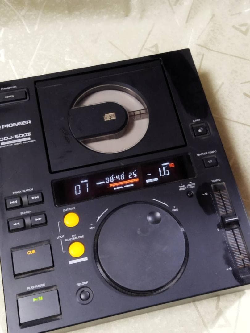 Pioneer パイオニア CDJ-500II　プレーヤー　 通電確認　箱付き