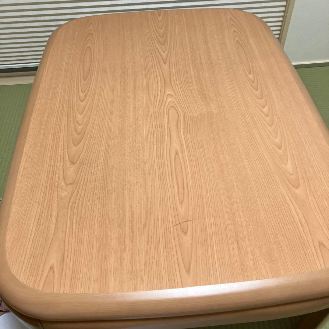 ナチュラルウッド 長方形 こたつ