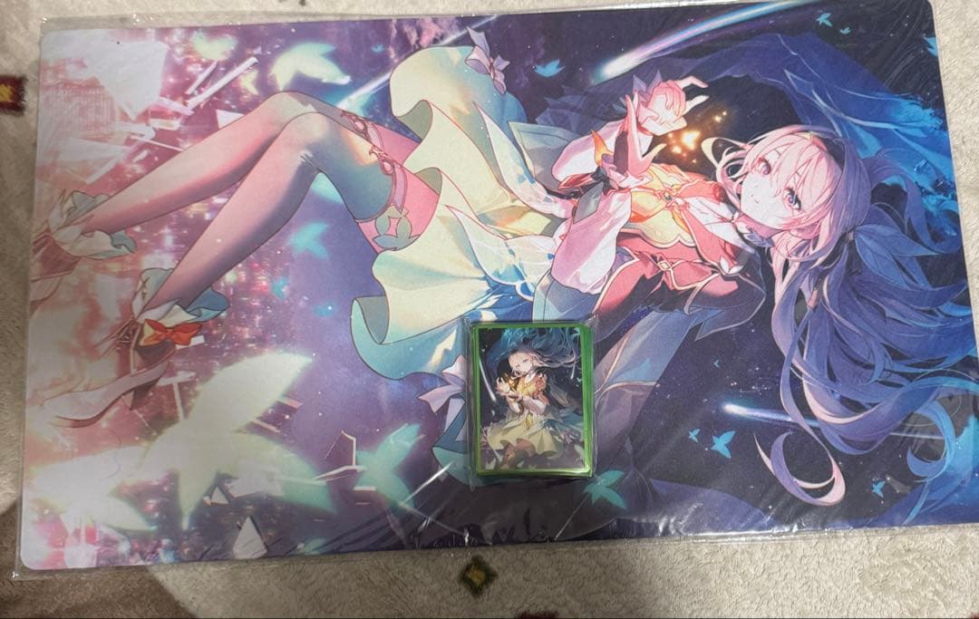 C105 遠坂あさぎ　ホタル　プレイマットスリーブセット