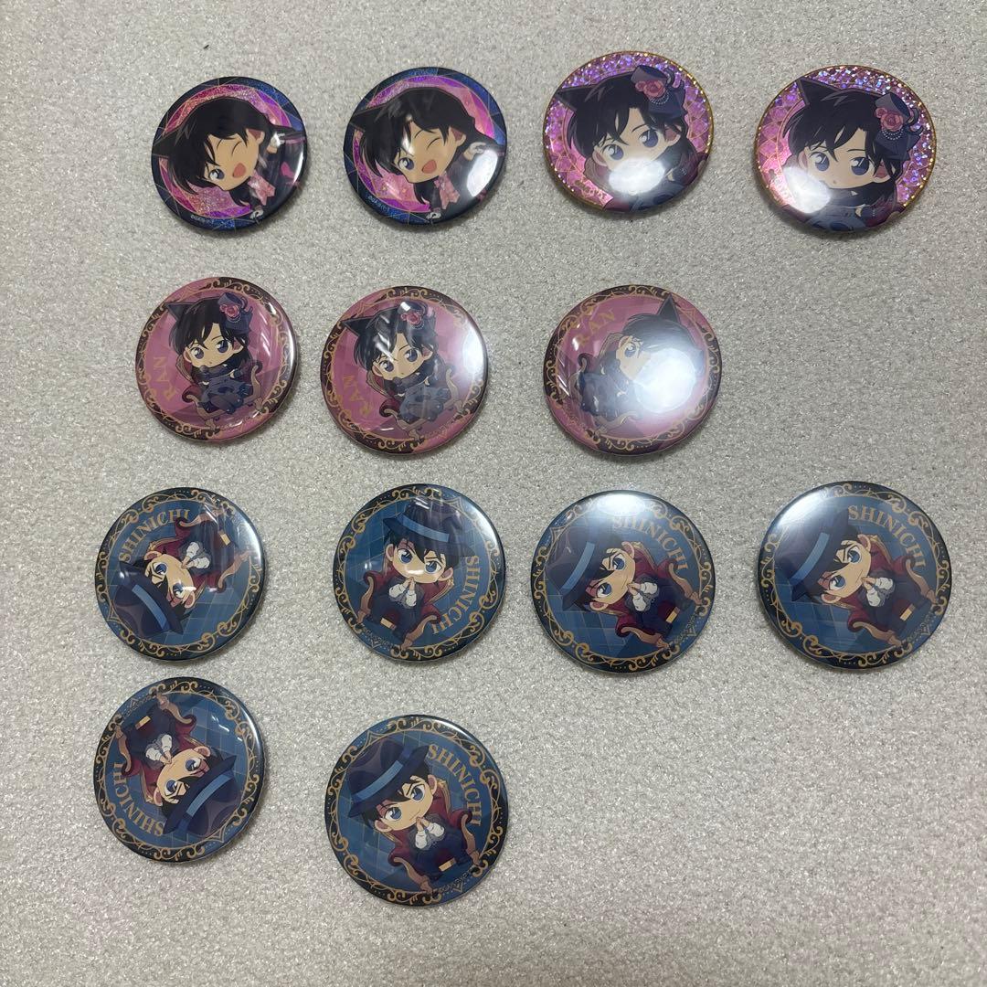 名探偵コナン　キャラバッジコレクション　新一　蘭