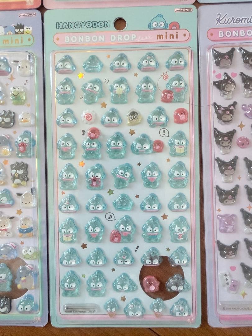 【正規品】サンリオ ボンボンドロップシールミニ コンプリートセット