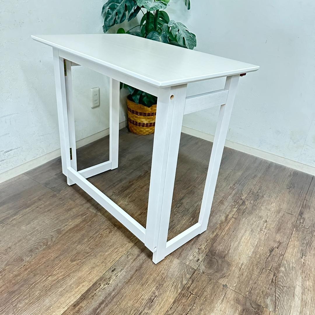 【新品・未使用】 デスク　折りたたみデスク＆チェアー　学習机　2点セット