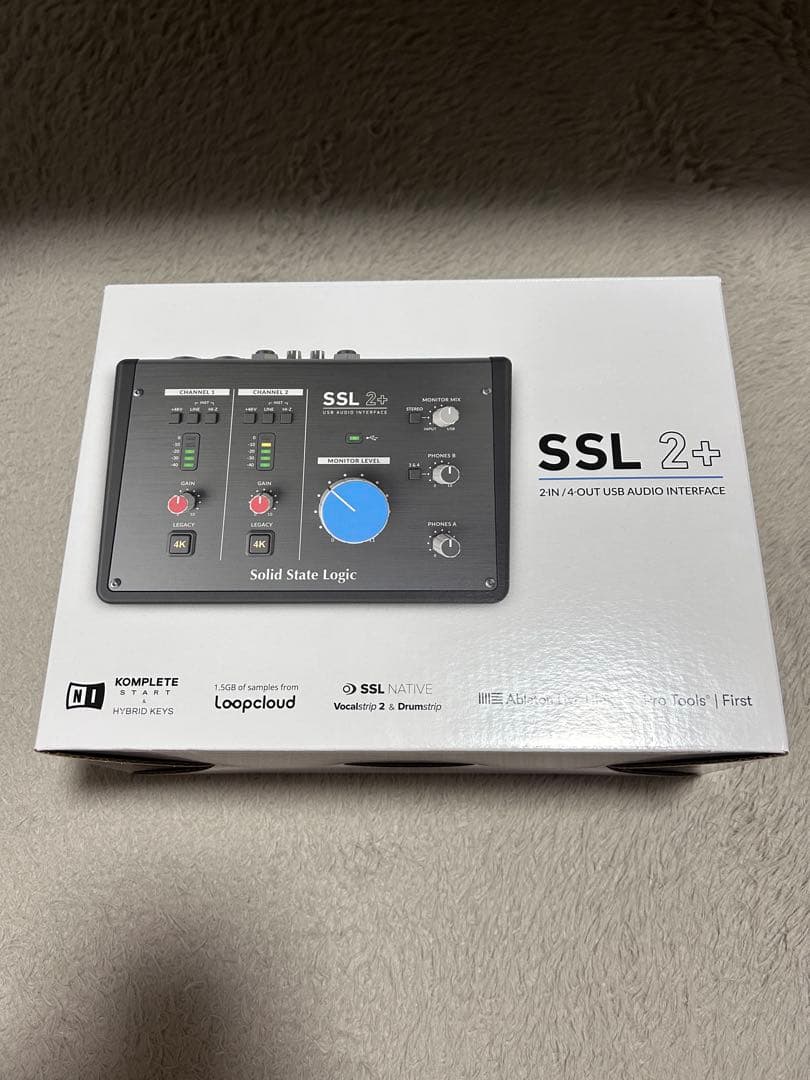 Solid State Logic SSL 2+ オーディオインターフェース
