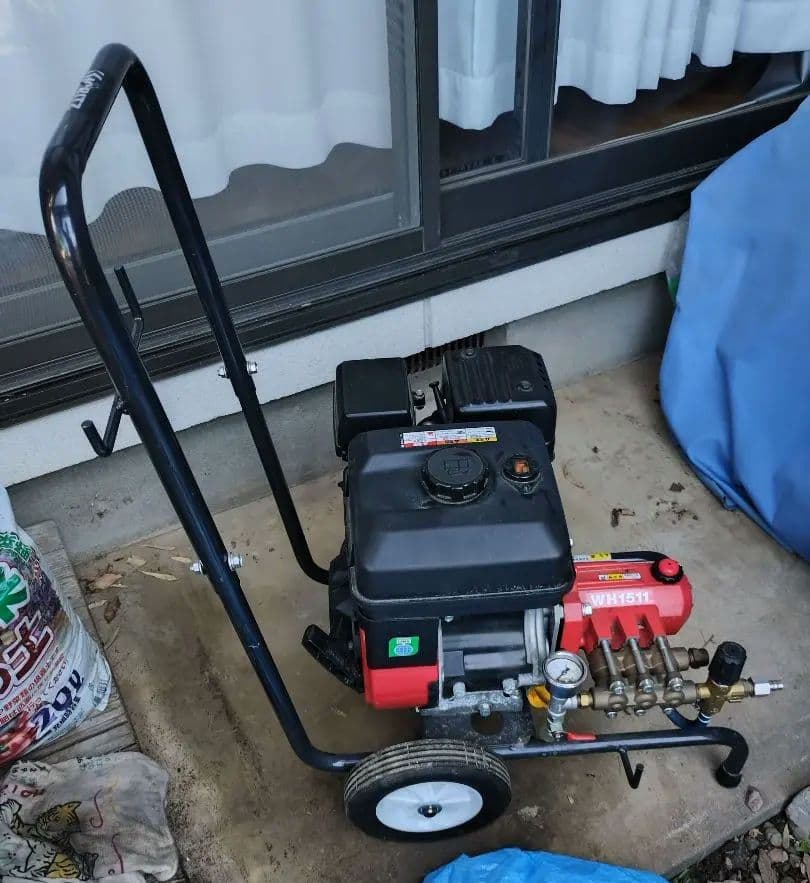 【送料込み】KORTZ（共立）WH-1511 高圧洗浄機（ホース、洗浄ノズル付）