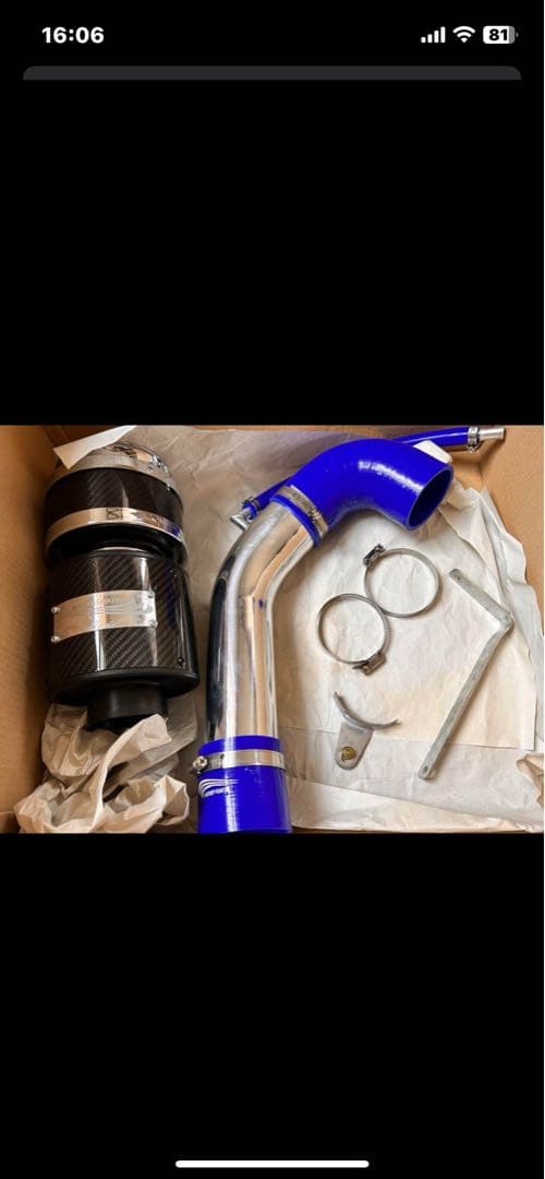 satisfaction カーボンエアインテークキット