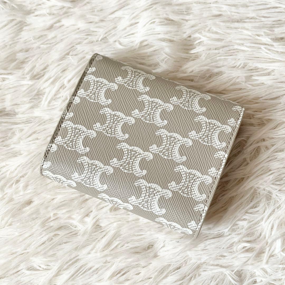 未使用✨CELINE セリーヌ トリオンフ スモールフォレット　三つ折り財布