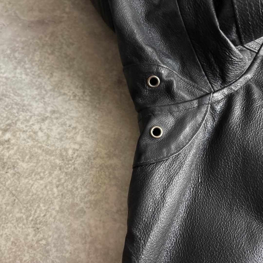 HARLEY DAVIDSON【L】本革 レザー ライダースジャケット ブラック