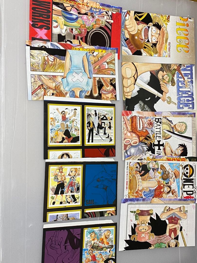 ワンピース　総集編　付録まとめ売り　オリジナルブックカバーなど