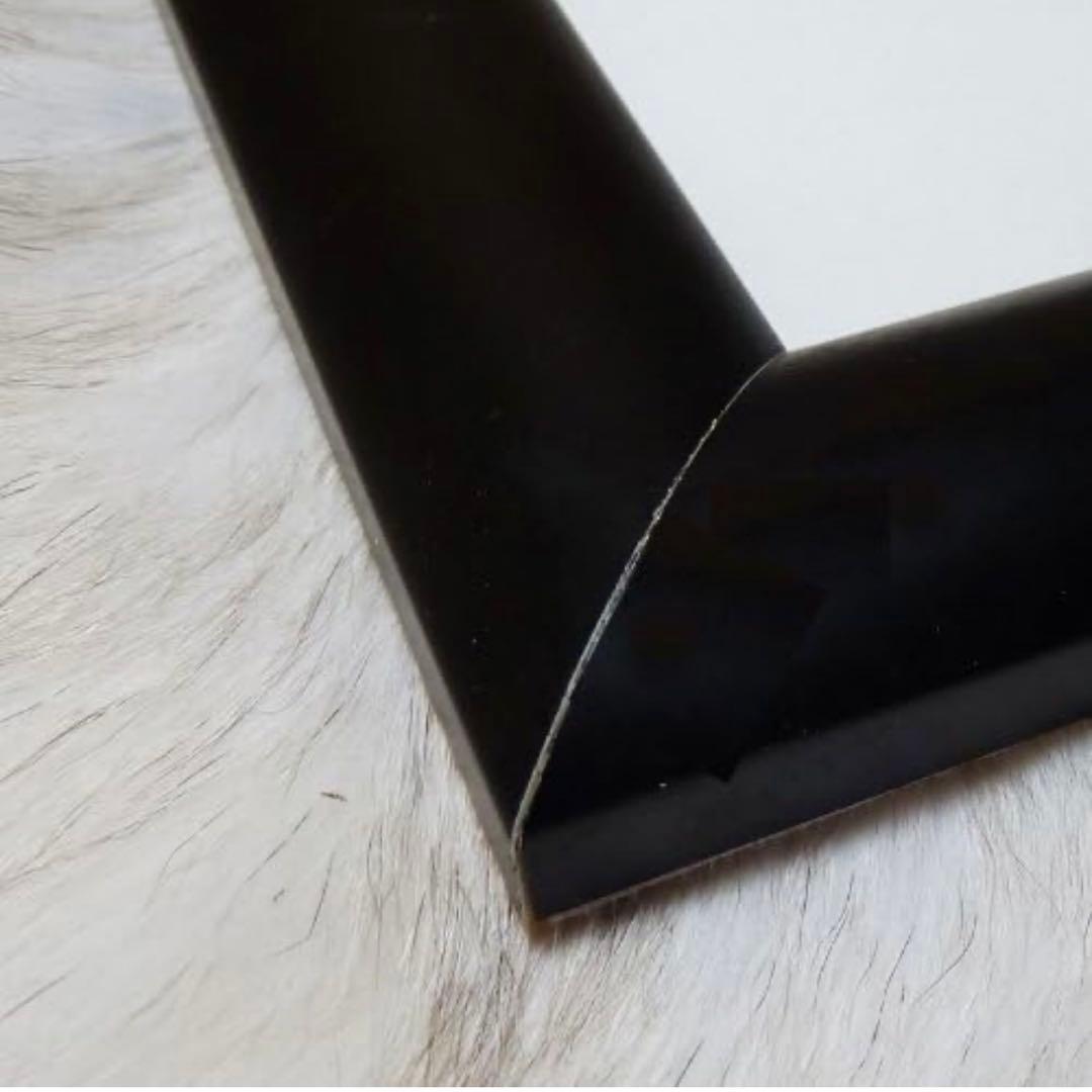 額装品 建築ポスター ル コルビジェ サヴォア邸 ウッドフレーム(ブラック)