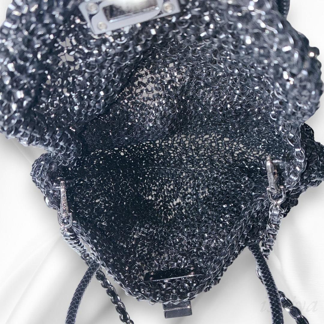 【美品・カード付】アンテプリマ ターンロック 刻印リング ワイヤー ショルダー