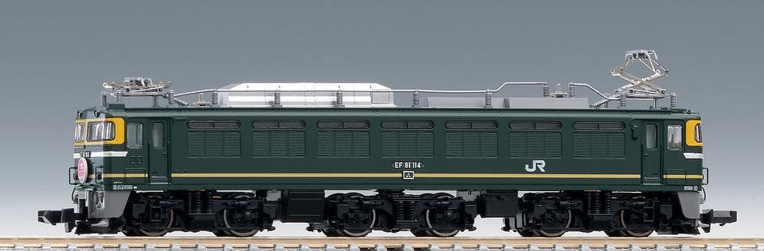 TOMIX 7122 EF81(トワイライト色) 直流交流電気機関車