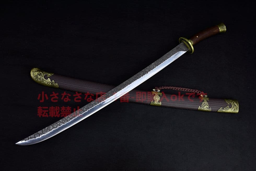 武具　刀装具　日本刀　模造刀   居合刀 清腰刀 鳳凰石紋B