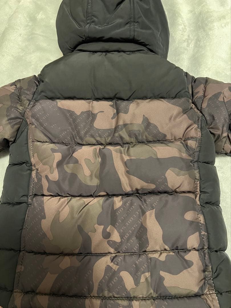 【あさひ】 新品 DIESEL ディーゼル カモフラージュ ダウン 2T