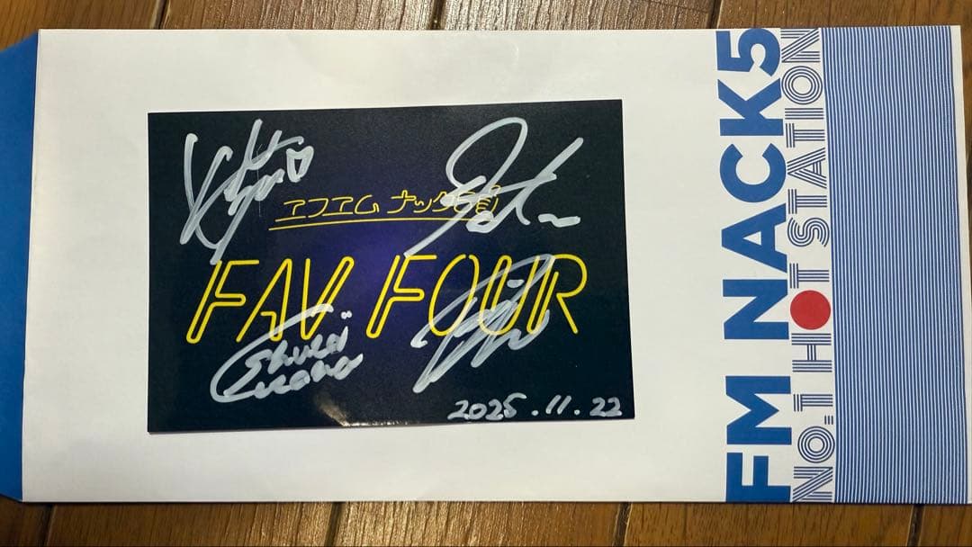 OWV 直筆サイン　ステッカー