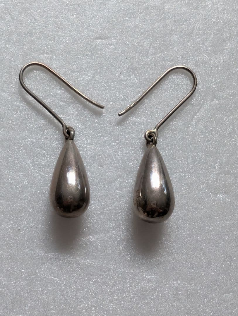 GUCCI グッチ ティアドロップ ピアス 両耳　イタリア製