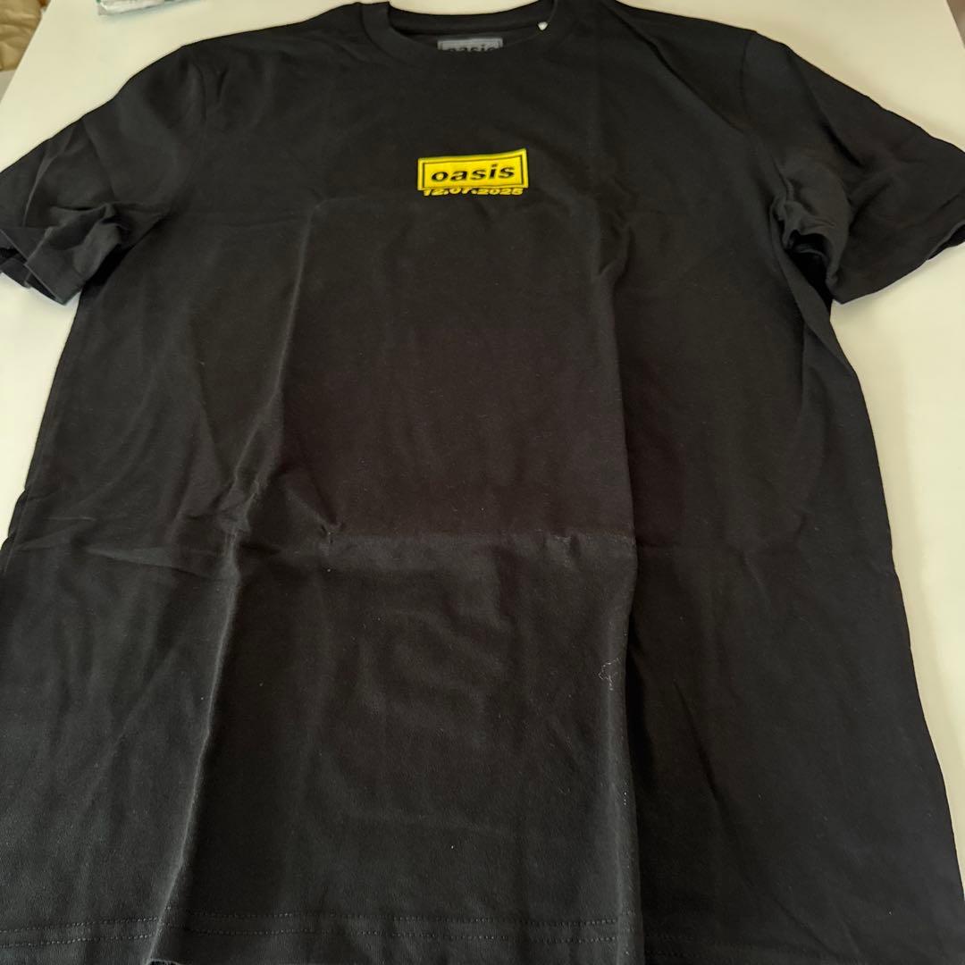 oasis live '25 Tシャツ Mサイズ 黒　マンチェスター公演