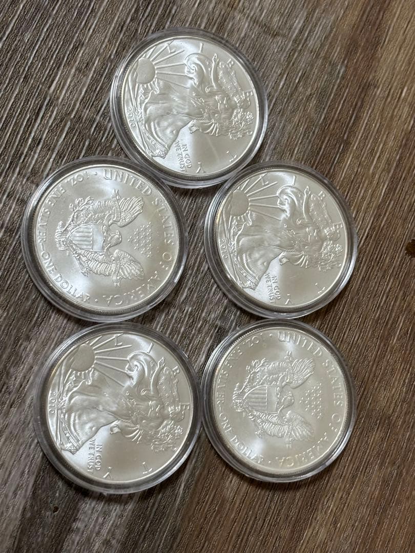 2010年 アメリカンイーグル銀貨　1オンス銀貨